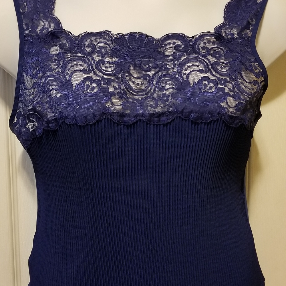 Camisoles (all 4, blue, cream and black)